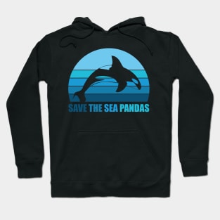 Save the Sea Pandas Hoodie